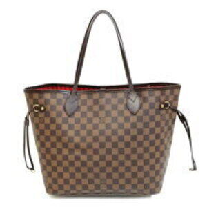 Louis Vuitton Neverfull Damier Ebene Brown Case Wallet